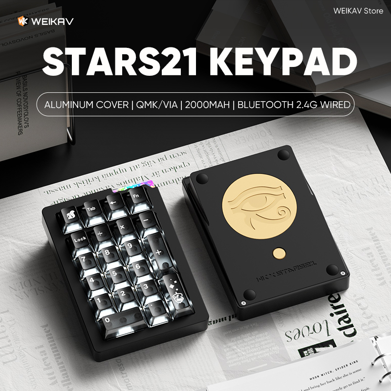 Keyboard Numpad Separate - Tastiera Numerica Wireless WEIKAV Stars21 in