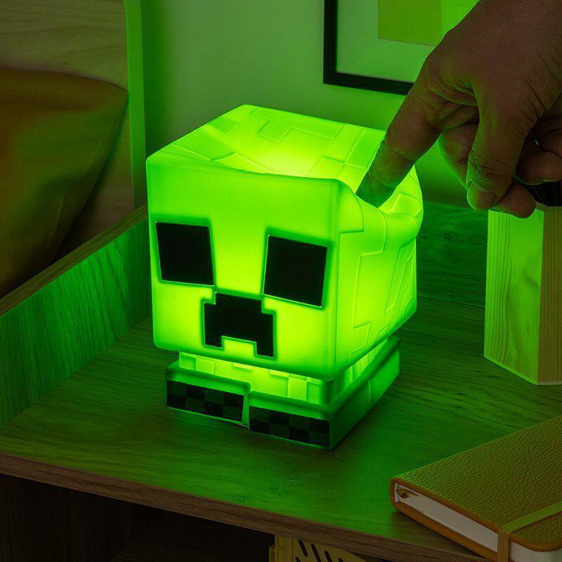 Gaming Accessories Minecraft - Luce notturna ricaricabile in silicone Creeper