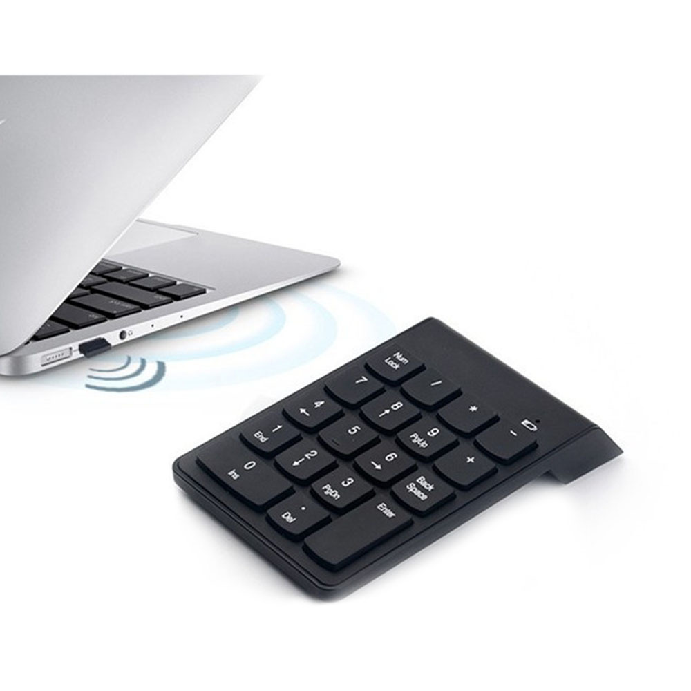 Keyboard Numpad Separate - Mini Tastierino Numerico Wireless 2.4GHz, 18