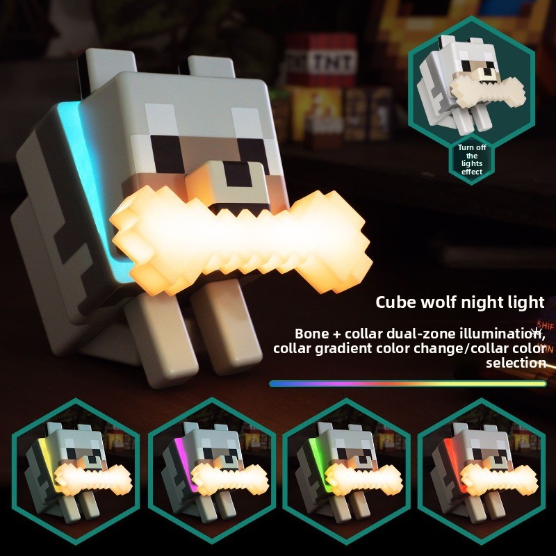 Gaming Accessories Minecraft - Luce Notturna LED a Forma di