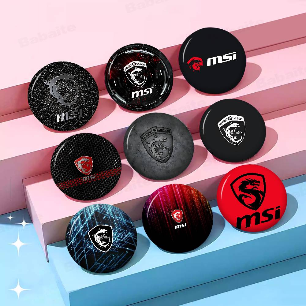 Gaming Accessories Logo - Spilla divertente con logo M-MSI Dragon