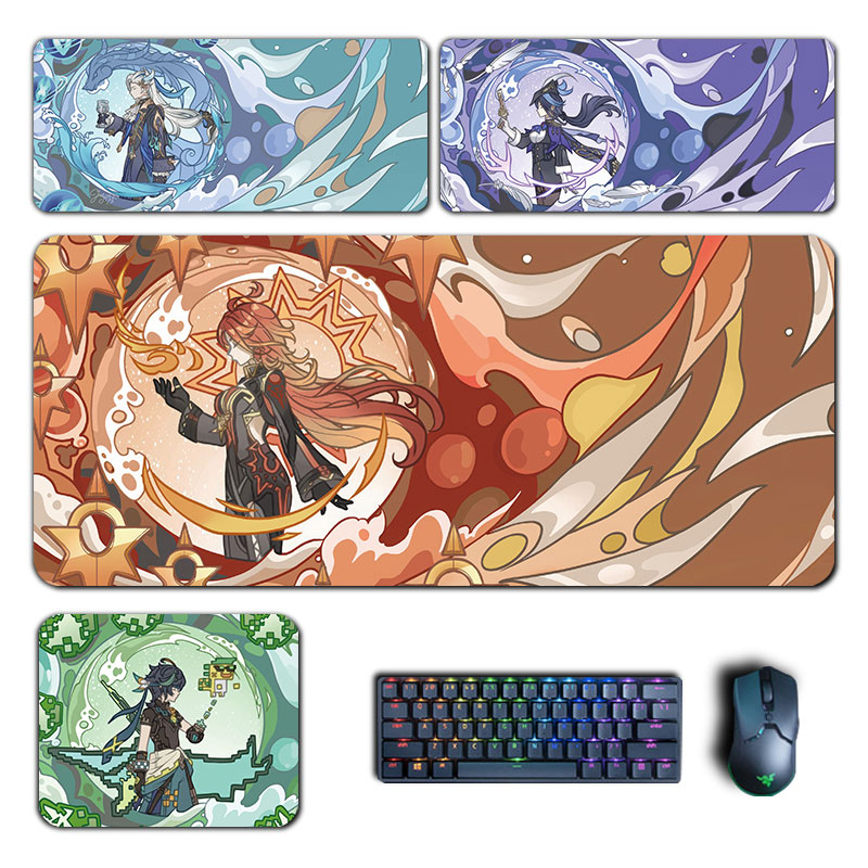 Gaming Accessories Japan - Anime Genshin Impact Mouse Pad Hu