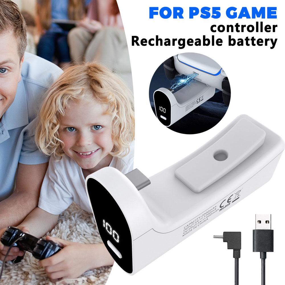 Gaming Accessories Lights - Kit di Ricarica per Controller PS5