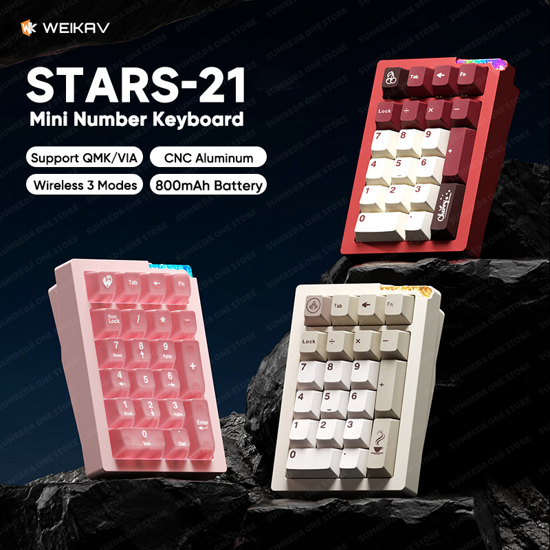 Keyboard Numpad Separate - Weikav Stars21 Kit tastierino numerico Tastiera
