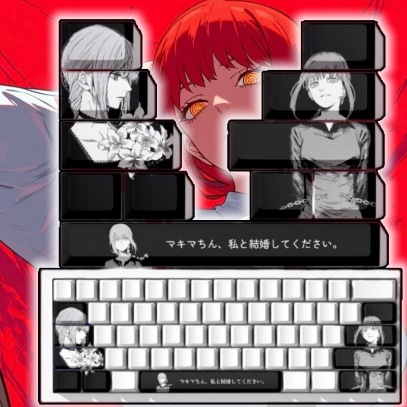 Keycaps a Tema Chainsaw Man Ma - Gaming Accessories Gifts For Men recensione e prezzo