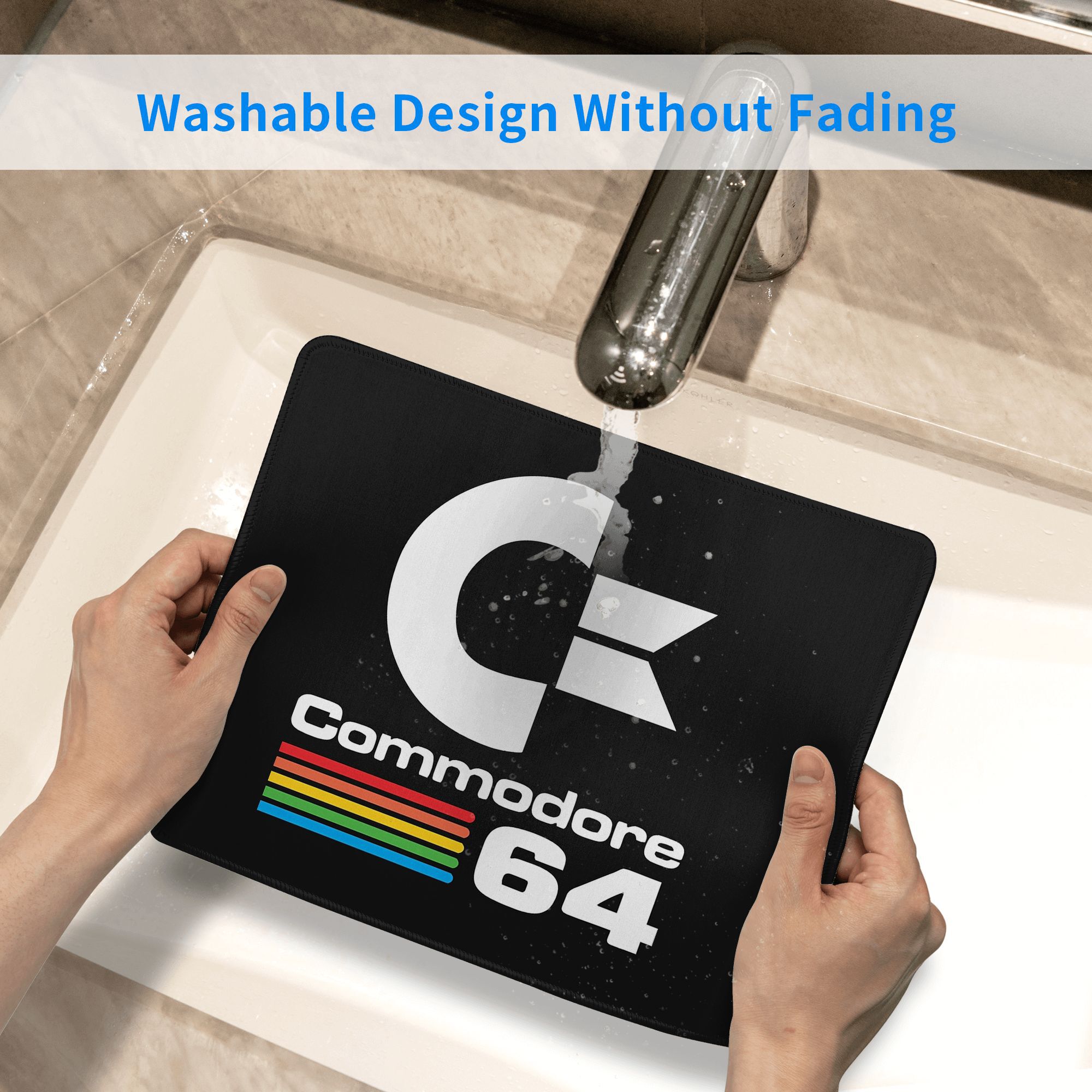 Commodore C64 Logo Tappetino p - Gaming Accessories Logo recensione e prezzo
