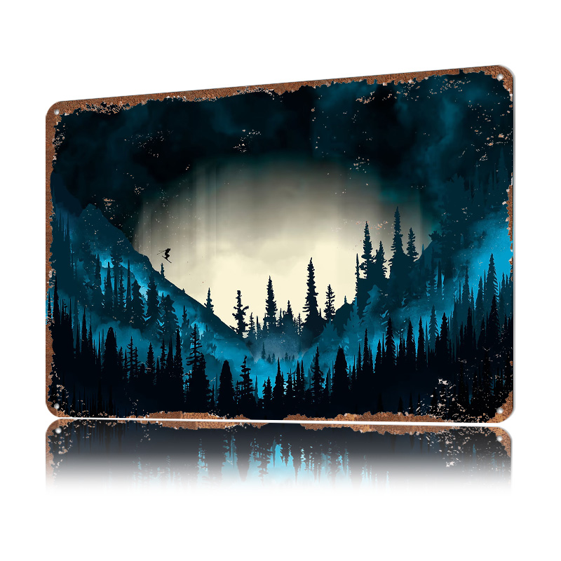 Poster in Metallo a Tema Sci,  - Gaming Accessories Gifts For Men recensione e prezzo
