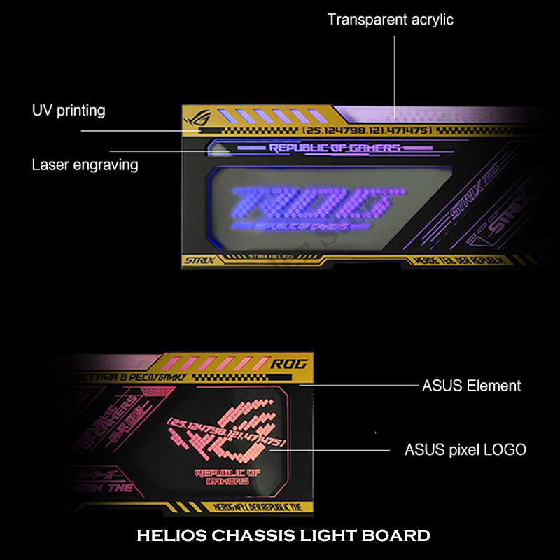 RGB Specchio PC Caso Piastra P - Gaming Accessories Lights recensione e prezzo