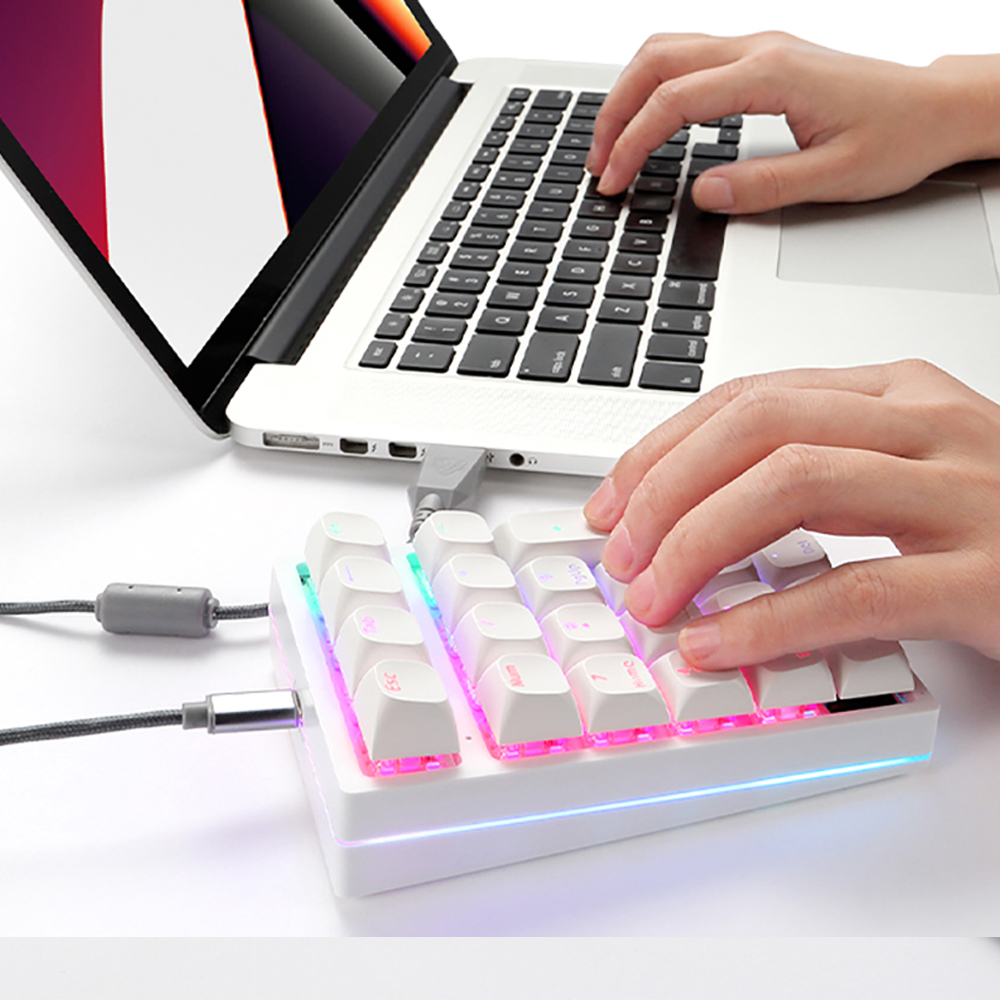 K24Pro 21 tasti Tastierino num - Keyboard Numpad Separate recensione e prezzo