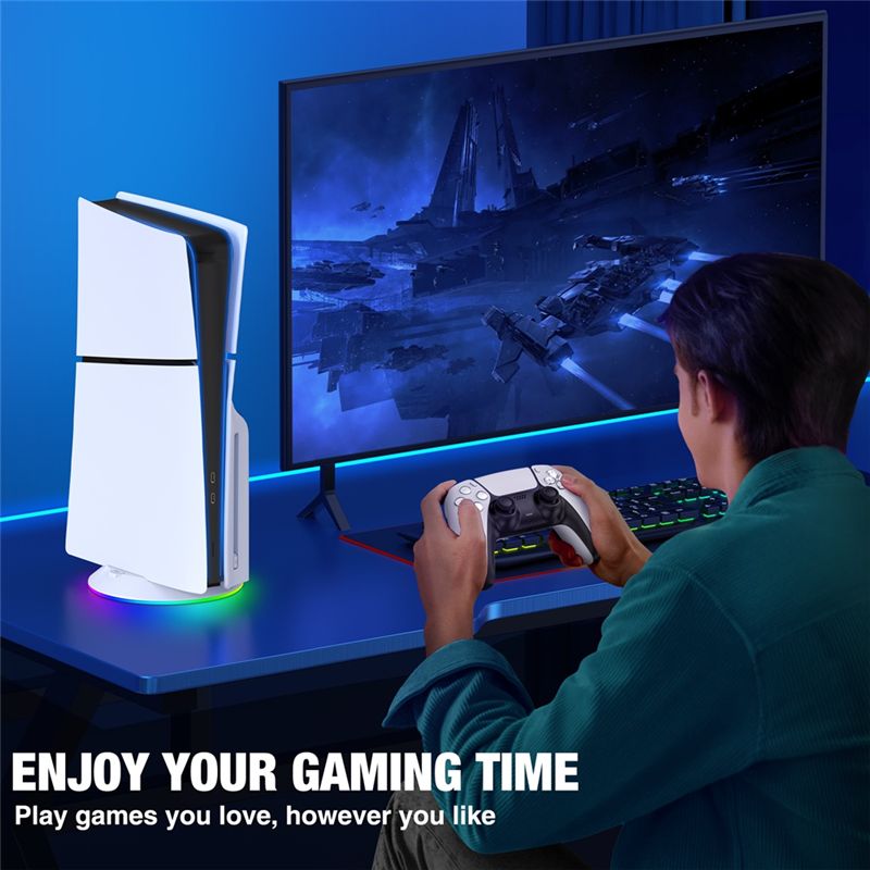 Supporto verticale AED7 con lu - Gaming Accessories Lights recensione e prezzo