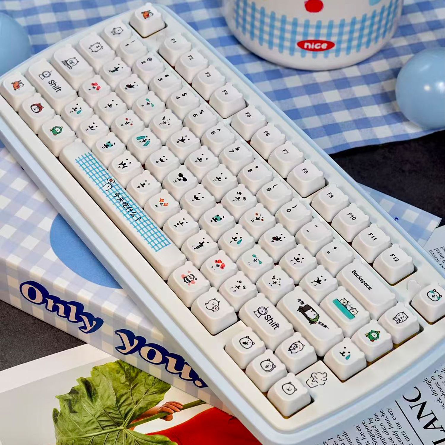 Keycap PBT a forma di orsetto  - Gaming Accessories Japan recensione e prezzo