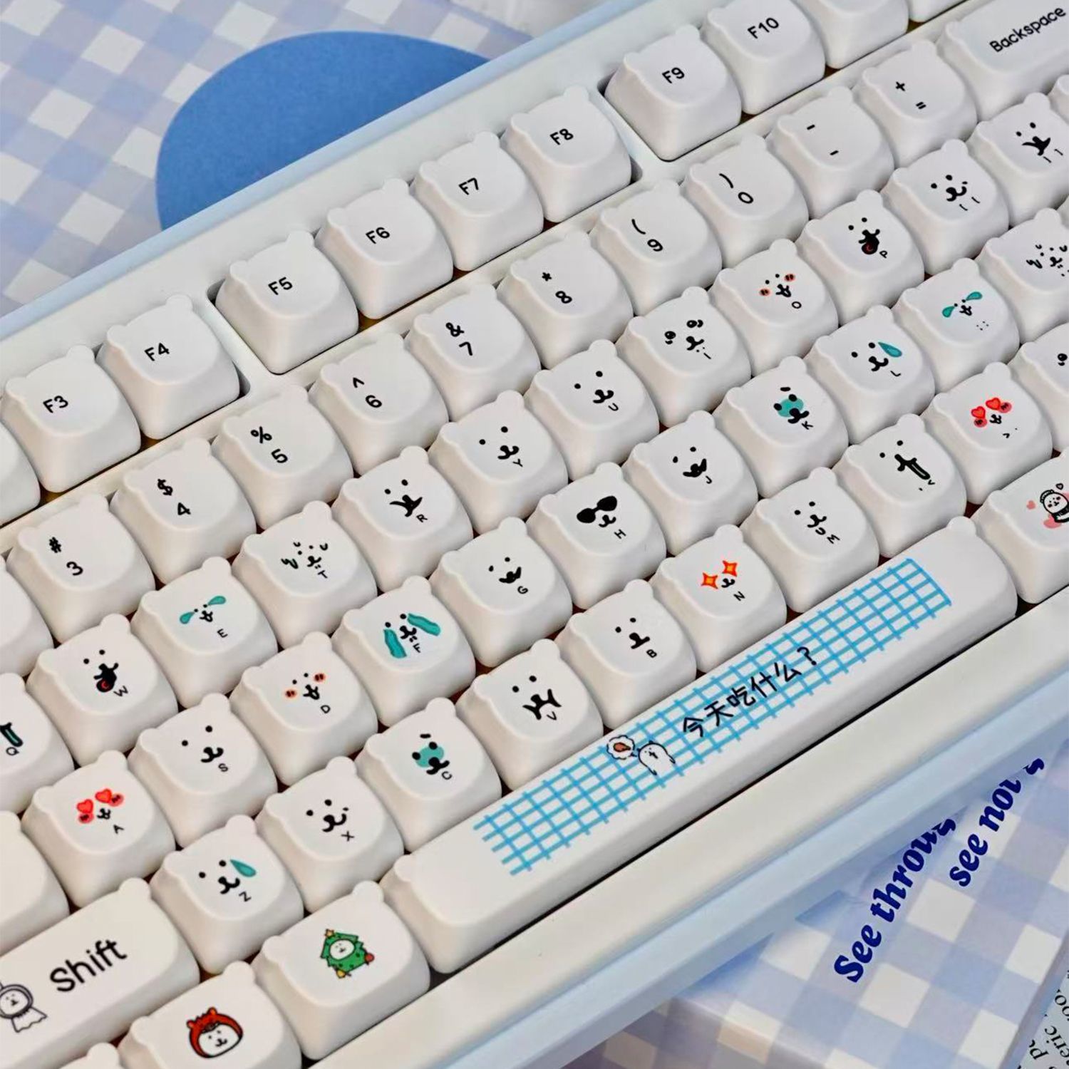Keycap PBT a forma di orsetto  - Gaming Accessories Japan recensione e prezzo