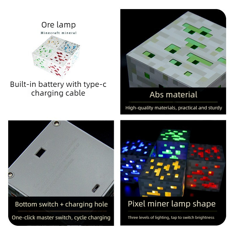 Lampada Notturna a LED, Torcia - Gaming Accessories Minecraft recensione e prezzo