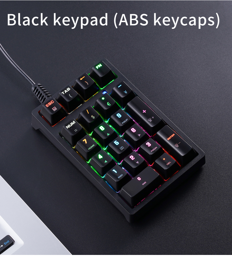 Mini tastiera cablata a 21 tas - Keyboard Numpad Separate recensione e prezzo