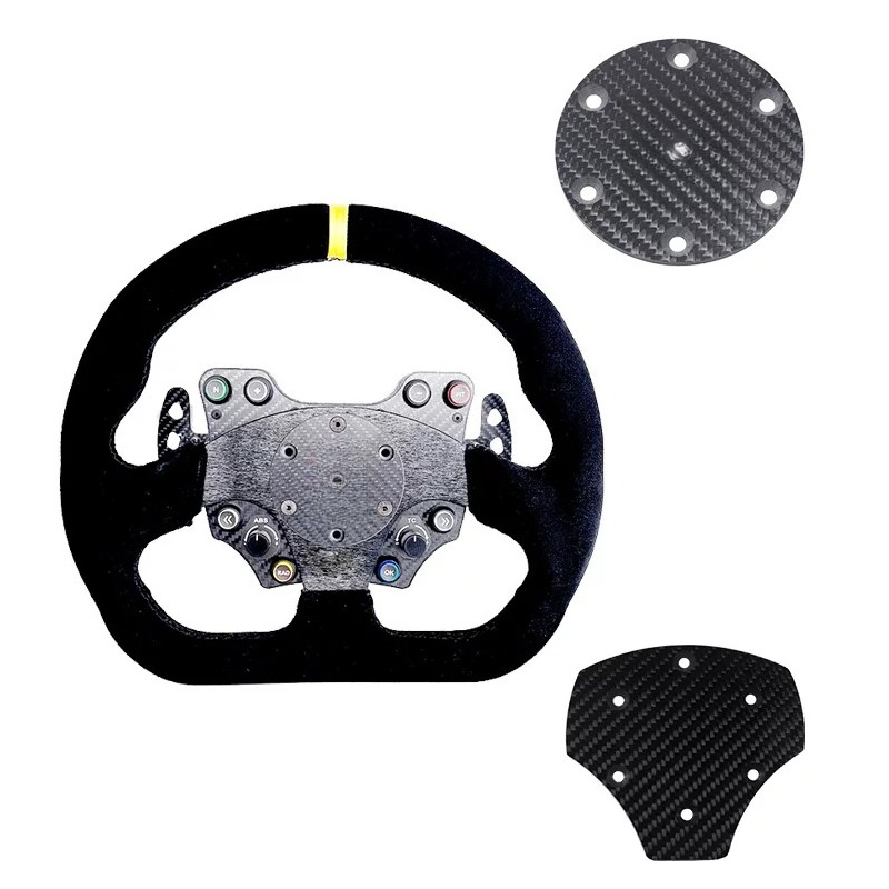 Piastra Centrale in Fibra di C - Gaming Accessories Logo recensione e prezzo