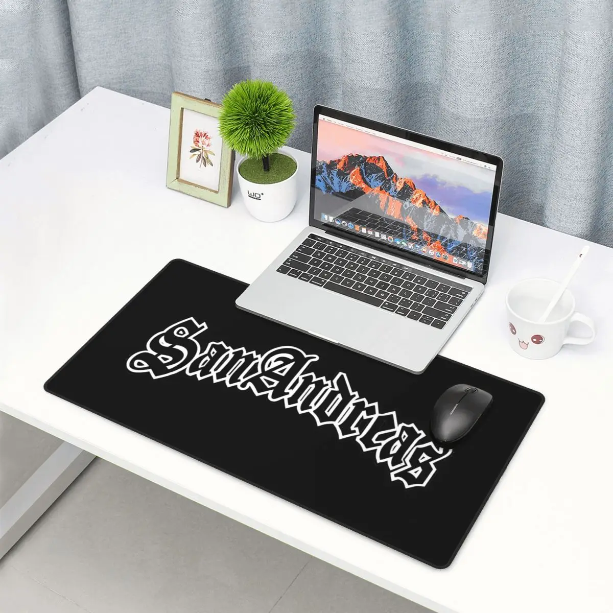 Tappetino per mouse grande con - Gaming Accessories Logo recensione e prezzo