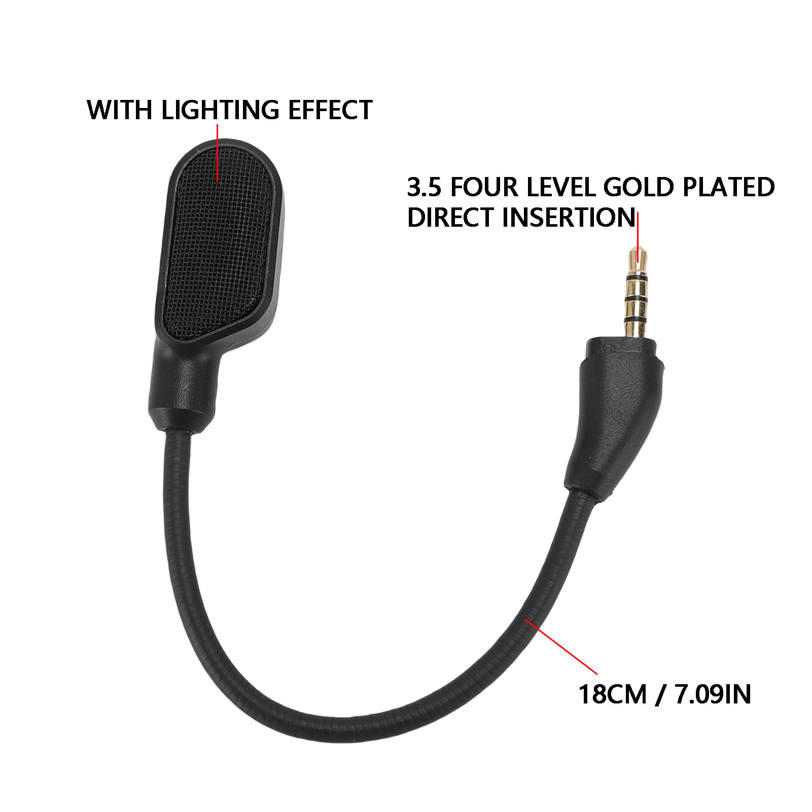 Microfono di ricambio per cuff - Gaming Accessories Lights recensione e prezzo