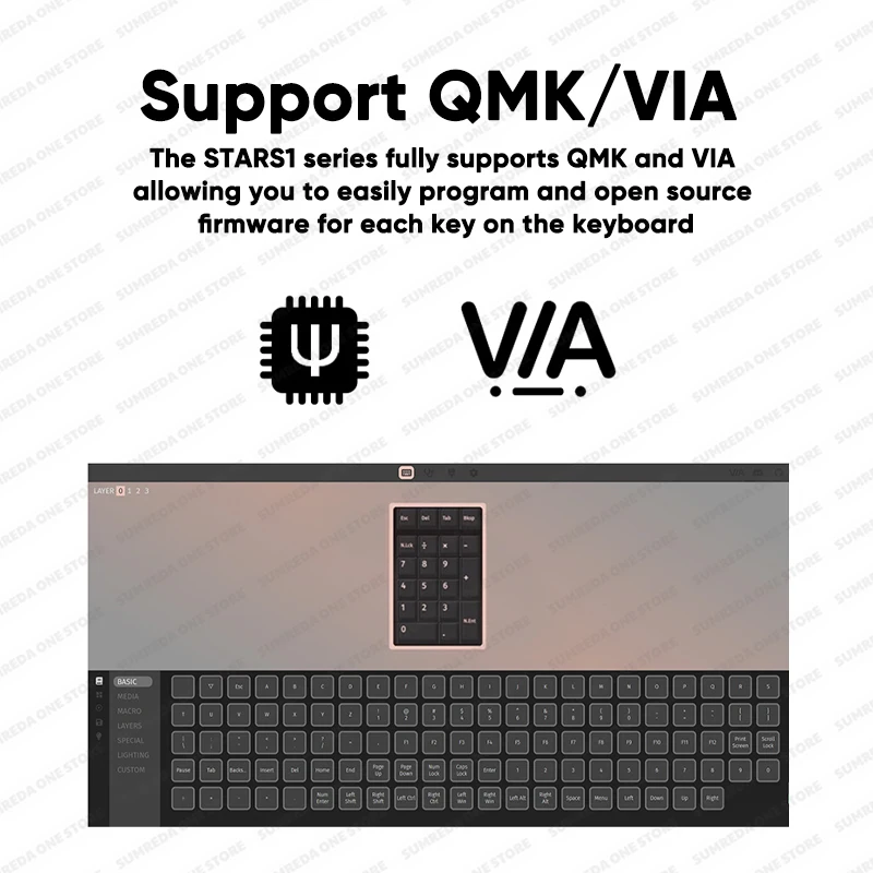 Weikav Stars21 Kit tastierino  - Keyboard Numpad Separate recensione e prezzo