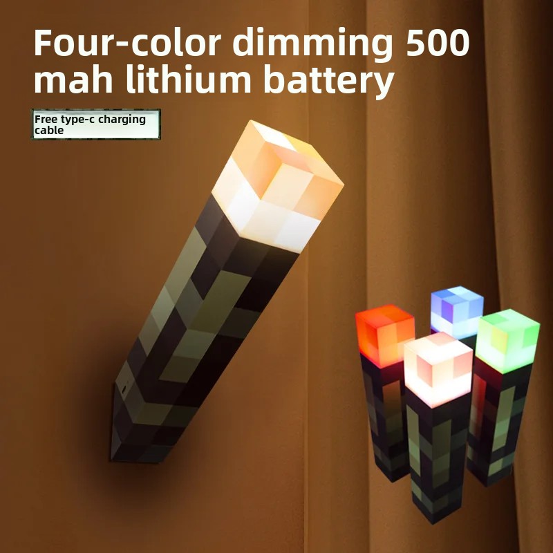 Lampada LED a Forma di Torcia, - Gaming Accessories Minecraft recensione e prezzo